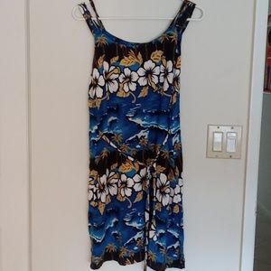 Hawaiian Beach cover-up dress small